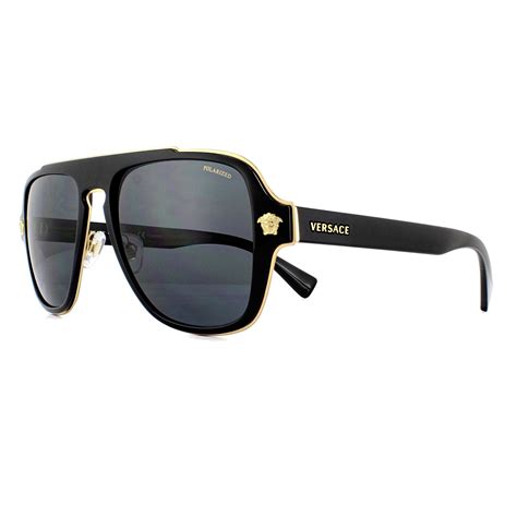 ve 2197 versace|authentic black polarized versace sunglasses.